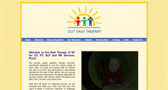 Desktop Screenshot of outeasttherapy.com